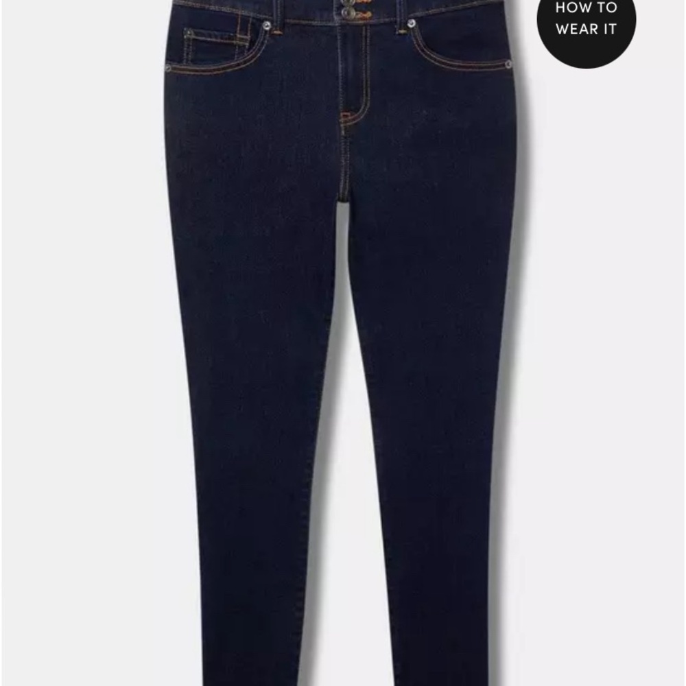 Torrid Dark Blue Women's Jeggings